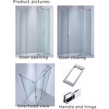8mm / 10mm Glass Thinckness Charnière Porte vitrée / salle de douche (Kw02)